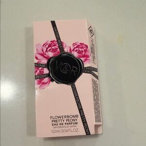 Viktor & Rolf Flowerbomb Pretty Peony Eau de Parfum - Pink & Black Accents